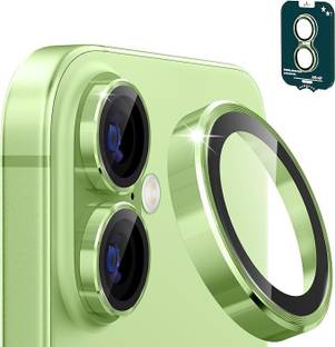 UNIKWORLD Back Camera Lens Ring Guard Protector for iPhone 17 AR+AF] HD Clear Tempered Glass