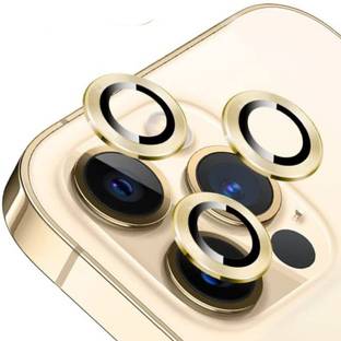 UNIKWORLD Back Camera Lens Ring Guard Protector for iPhone 14 Pro, Aluminum Alloy Rings For iPhone 14 Pro/iPhone 14 ProMax[Gold