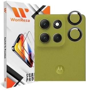 WonReza Back Camera Lens Ring Guard Protector for Moto G86 5G