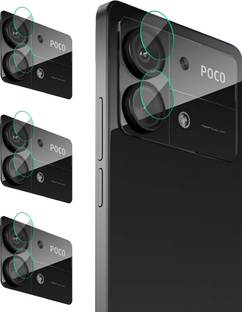 Nazomi Tech Back Camera Lens Glass Protector for POCO X6 Neo 5G