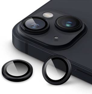 TBG Back Camera Lens Glass Protector, Camera Lens Ring Guard Protector for Apple iphone 15, Apple iphone 15 plus