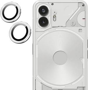 Tech Konnect Back Camera Lens Ring Guard Protector for Nothing Phone 2, Nothing Phone 2 Silver Camera Ring