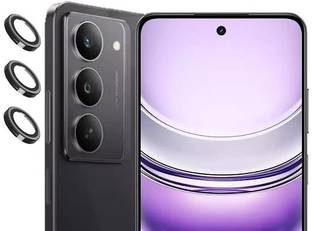 VOSKI Back Camera Lens Ring Guard Protector for Realme 14x 5g Camera Ring Lens Protector (Case-Friendly)