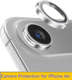 KHR Back Camera Lens Ring Guard Protector for iPhone Air Ring 3D Anti Shock/Anti-Scratch/Clear/Alloy Ring