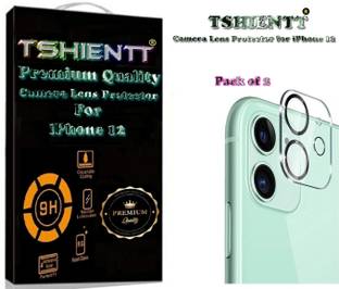 TSHIENTT Back Camera Lens Glass Protector for iPhone 12, 9H Premium Tempered Glass Camera Lens Protection [99.99% Transparency]