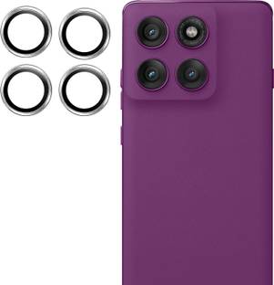 ONCRAVES Back Camera Lens Ring Guard Protector for Motorola edge 60 pro, Metal Finish Frame