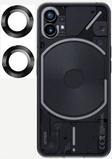 prozzile Back Camera Lens Ring Guard Protector for Nothing Phone 1 5G, Individual Metal Ring Tempered Glass Lens Cover