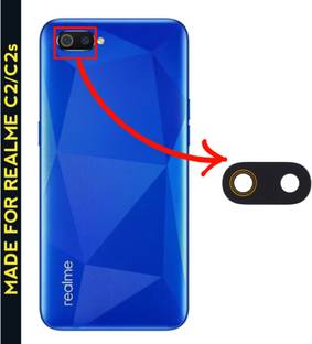 CELLO TECH Back Camera Lens Glass Protector for REALME C2, REALME C2S