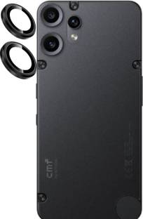 UNIKWORLD Back Camera Lens Ring Guard Protector for CMF Phone 2 Pro, Metal Finish Frame