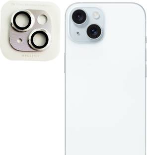 ONCRAVES Back Camera Lens Ring Guard Protector for Apple iPhone 15 | Metal Camera Lens Ring