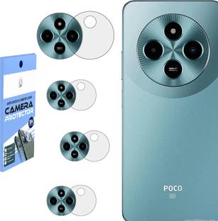 BERRIES Back Camera Lens Glass Protector for POCO M7 5G, [Unbreakable Polycarbonate Material]