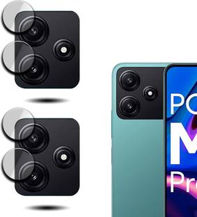 MOBIHOUSE Back Camera Lens Glass Protector for Poco M6 Pro