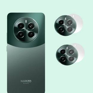 DAMDAM Back Camera Lens Glass Protector for Realme Narzo 70 Pro 5g (Not A Tempered Glass)