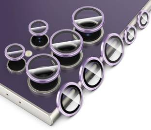 BOGATO™ Back Camera Lens Glass Protector for Samsung Galaxy S24 Ultra (Titanium Violet)