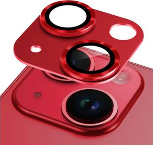 Mobilive Back Camera Lens Ring Guard Protector for iPhone 13 Edge to Edge Metal Protection, HD Clear, 9H Hardness
