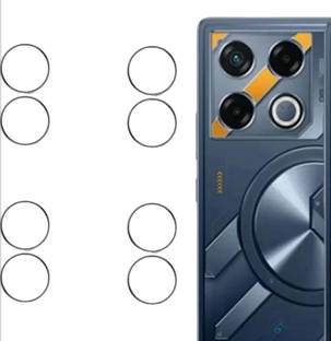 KHWABEEDA Back Camera Lens Glass Protector for INFINIX GT 20 PRO CAMERA LENS (PACK OF 4)
