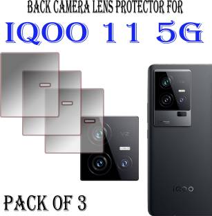 EJZATI Back Camera Lens Glass Protector for IQOO 11 5G BACK CAMERA LENS