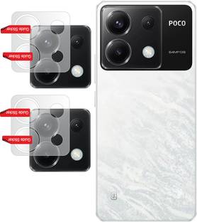 TRUSTin.ONLINE Back Camera Lens Glass Protector for POCO X6 5G, X6 5G, {CAMERA GLASS}