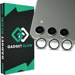 Gadget Glow Back Camera Lens Ring Guard Protector for Samsung Galaxy S23 Plus 5G, Samsung S23 Plus 5G, Green Camera Ring