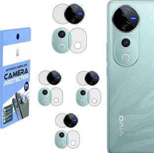 SHIVATRIX Back Camera Lens Glass Protector for VIVO V40 PRO 5G, [Unbreakable Flexible Polycarbonate Material]