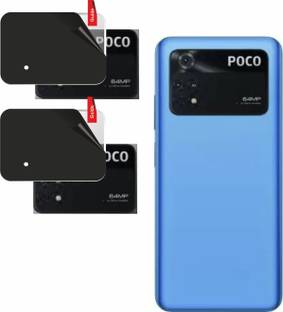JSGROWITTECH Back Camera Lens Glass Protector for Poco M4 Pro 4G