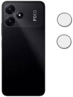 RUNEECH Back Camera Lens Glass Protector for Poco M6 Pro 5G, POCO M6 PRO 5G EDGE TO EDGE CAMERA LENS
