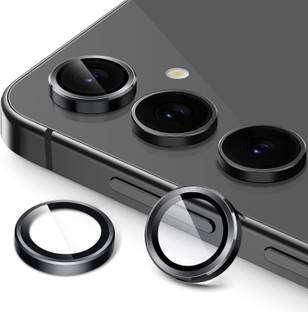 Besmon Back Camera Lens Ring Guard Protector for Samsung Galaxy S24 FE Back Camera Lens Ring Guard Protector Black