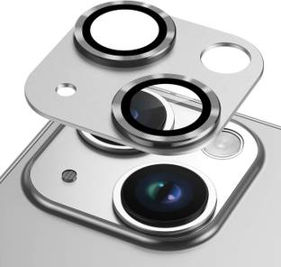 Mobilive Back Camera Lens Ring Guard Protector for iPhone 13 Edge to Edge Metal Protection, HD Clear, 9H Hardness