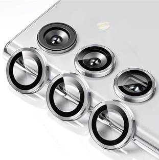 Caseworm Back Camera Lens Ring Guard Protector for Samsung A15 (5G)-Silver
