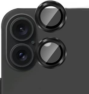 UNIKWORLD Back Camera Lens Ring Guard Protector for iPhone 17 [AR+AF] HD Clear Tempered Glass, 9H Metal Rear Camera Protector