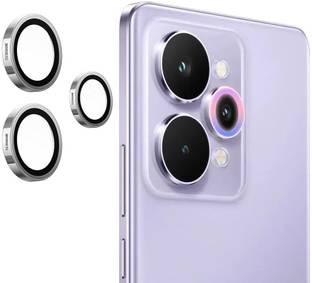 Casesily Back Camera Lens Ring Guard Protector for Realme 15 Pro Silver