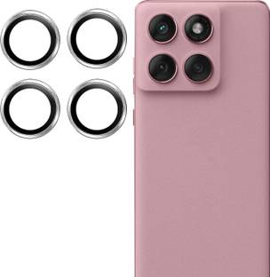 Oncraves Back Camera Lens Ring Guard Protector for Motorola Edge 60 Fusion 5G, Metal Finish Frame