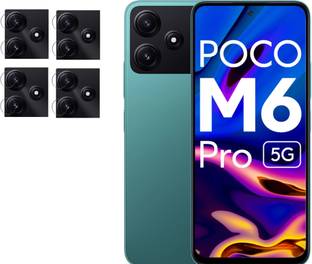 ISAAK Back Camera Lens Glass Protector for Poco M6