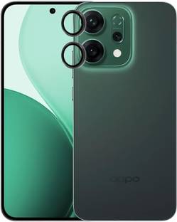 CASELIA Back Camera Lens Ring Guard Protector for OPPO Reno 14 5G Metal, Black Camera Protector for Oppo Reno 14