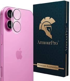 ArmourPro Back Camera Lens Glass Protector for Apple iPhone 16 Plus, Apple iPhone 16, Clear Camera Lens