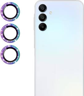 Oncraves Back Camera Lens Ring Guard Protector for Samsung Galaxy A15 5G | Diamond Camera Ring Aluminum Alloy