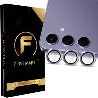 FIRST MART Back Camera Lens Ring Guard Protector for Samsung Galaxy S24 5G, Samsung S24 5G, Purple Camera Ring