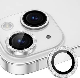 CASENED Back Camera Lens Ring Guard Protector for Apple iPhone 15 / iPhone 15 Plus