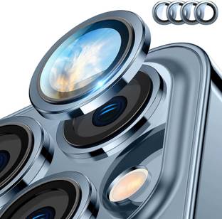 CASENED Back Camera Lens Ring Guard Protector for iPhone 13 Pro, iPhone 13 Pro Max
