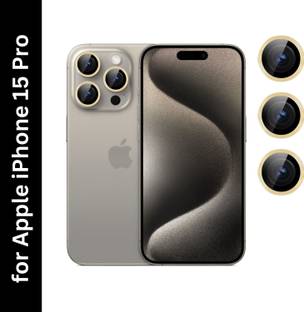 Kartuce Back Camera Lens Ring Guard Protector for Apple iPhone 15 Pro, Apple iPhone 15 Pro Max