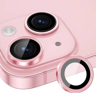 OTOFLY make it possible' Back Camera Lens Glass Protector for iPhone 15 Plus, iPhone 15, Titanium Metal Alloy Camera Protector, Ultra HD Clear