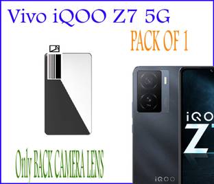 DAFFIN Back Camera Lens Glass Protector for iQOO Z7 5G