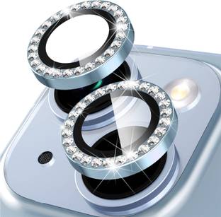 ankSONline Back Camera Lens Ring Guard Protector for iPhone14 , 14 Plus, Bling Diamond