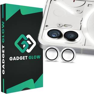 Gadget Glow Back Camera Lens Ring Guard Protector for Nothing Phone 2, Nothing 2 5G, SIlver Camera Ring