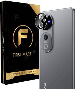 FIRST MART Back Camera Lens Glass Protector for Vivo V40 Pro 5G, Vivo V40 Pro, Vivo V40 5G, Vivo V40, Black Camera Lens