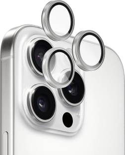 GRIPP Back Camera Lens Ring Guard Protector for Apple iPhone 16 Pro | iPhone 16 Pro Max (Silver)