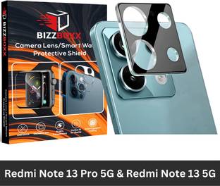 BizzBoxx Back Camera Lens Glass Protector for Redmi Note 13 Pro 5G, Redmi Note 13 5G, Note 13 Pro 5G, Note 13 5G, Camera Lens Guard