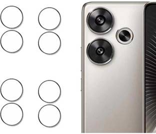 KHWABEEDA Back Camera Lens Glass Protector for POCO F6 5G CAMERA LENS