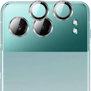 Besmon Back Camera Lens Ring Guard Protector for OnePlus Nord 4 back camera lens ring guard protector Silver