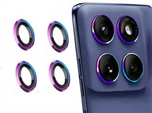 Balkwala Back Camera Lens Ring Guard Protector for Motorola Edge 60 Fusion 5G multicolor camera ring - HD Clear, Scratch Resistant